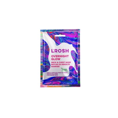 L'ROSH - Overnight Glow Neck&Chest Mask Boyun Ve Dekolte Maskesi Vegan