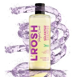 Lrosh Perfect Curls Kıvırcık Saçlar İcin Sulfatsiz Şampuan 400-ml-vegan