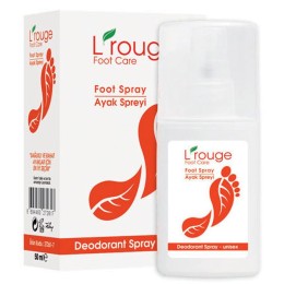 L'rouge Ayak Kokusu Giderici - Mantar ve Ayak Kokusuna Karşı Etkili - Foot Spray 