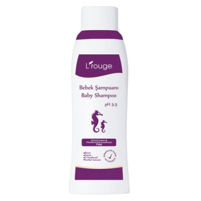 L'ROUGE - Bebek Şampuanı - Baby Shampoo pH 5.5 Vegan