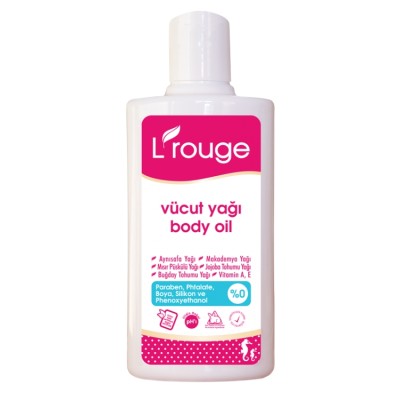 L’rouge - Vucut Yağı - Body Oil  200 ml Vegan 