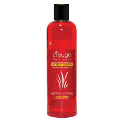 L'ROUGE - Kuru, Boyalı, Permalı ve Yıpranmış Saçlar için Renk Koruyucu Şampuan