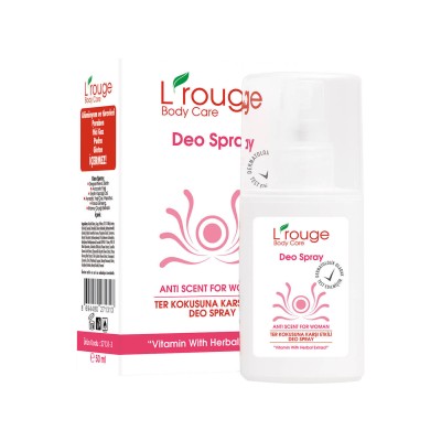 L'rouge Deo Spray For Women Ter Kokusunu Önlemeye Yardımcı