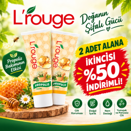 L`ROUGE - Propolis Masaj Kremi 100 ml (2 adet)